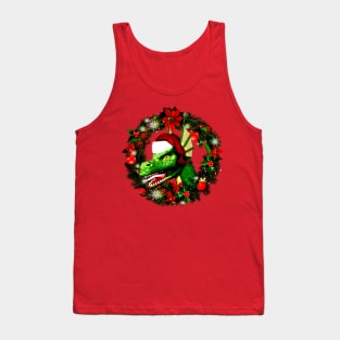 An X-Mas Dragon Tank Top